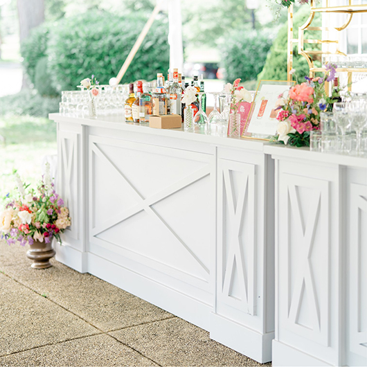 Antique White Bistro Bar Antique White Bistro Bar