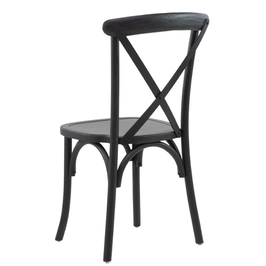 Black Cross Back Chair