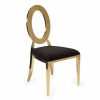 Gold Dorsia Chair - Black Velvet Seat Gold Dorsia Chair - Black Velvet Seat