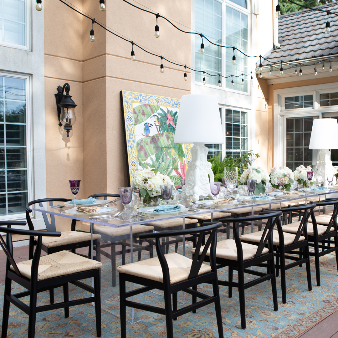 Wishbone Chair Black | Vision Furniture Event Rentals