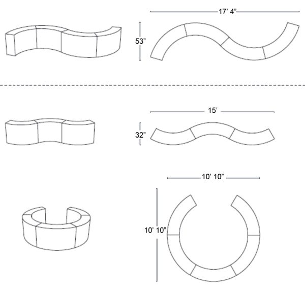 Snack Bar Luminary Collection Vision Furniture Event Rentals