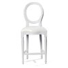 White Louis Bar Stool White Louis Bar Stool