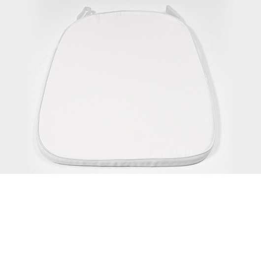 Ultra White Chiavari Cushion