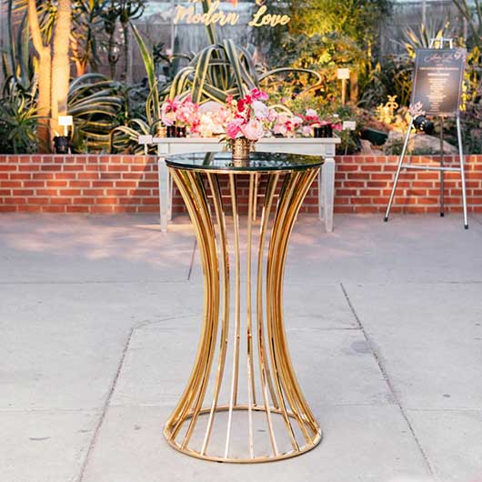 Gold Dorsia Cocktail Table