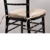 Walnut Beige Chiavari Cushion