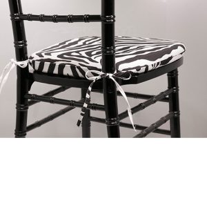 Zebra Chiavari Cushion