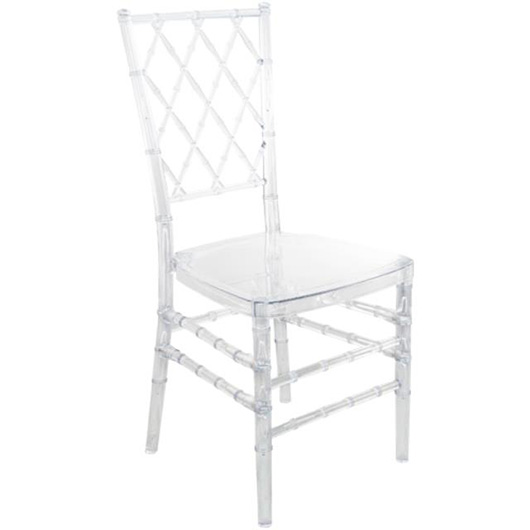 Clear Reception Chair - Chiavari Chairs