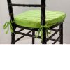 Lime Pintuck Chiavari Cushion