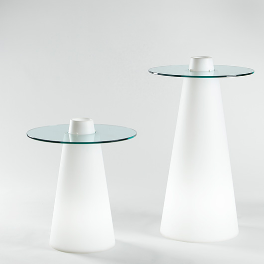 Modern Led High Top Cocktail Table