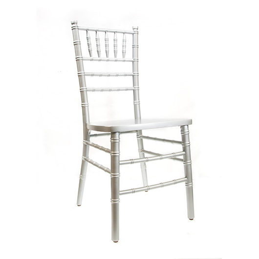 Silver Wooden Chiavari Chair