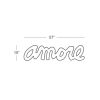 Amore Bench - Red Amore Bench - Red
