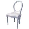 White Louis Chair