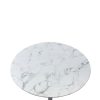 Tulip Table - Marble Top | Brass - 41"H