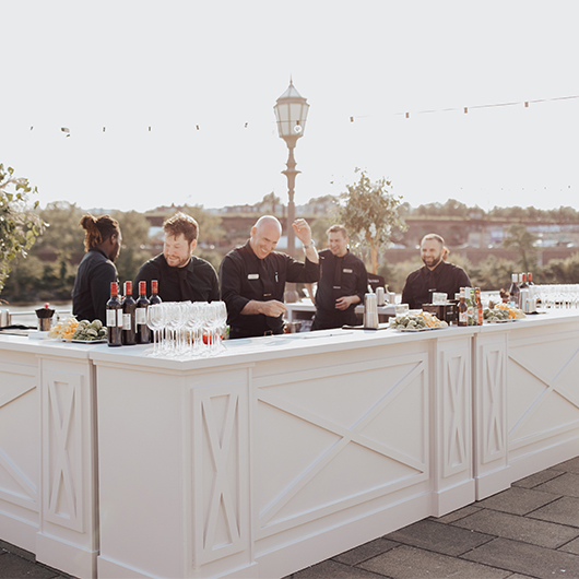 Harry's Bar - Dove Gray 96" Harry's Bar - Dove Gray 96"