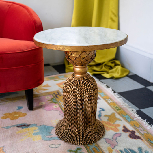 Carleton Side Table - Gold Carleton Side Table - Gold