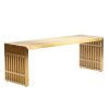 Modernist Bench - Gold Modernist Bench - Gold