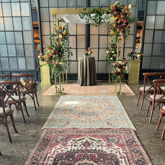 Vintage Rust Rug 8x10 (1)