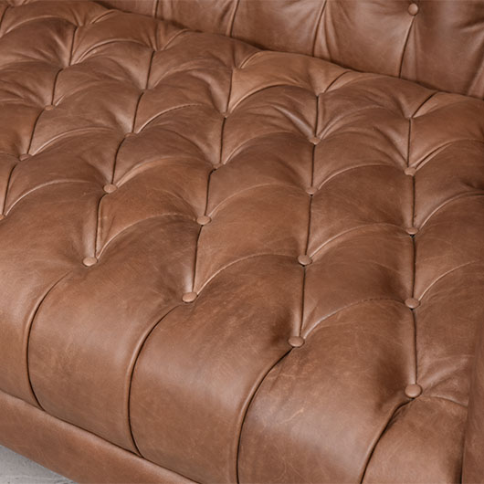 Cristobal Sofa - Tobacco Leather