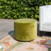Popp Ottoman - Peridot 22"