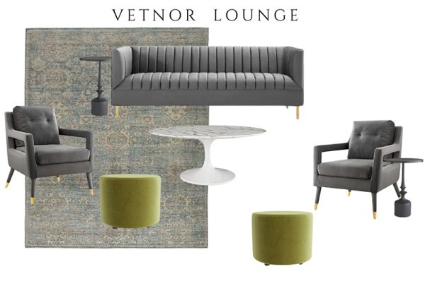 Cristobal Sofa - Washed Black Leather Cristobal Sofa - Washed Black Leather