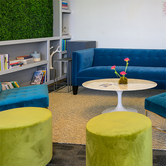 Draper Sofa - Midnight Blue