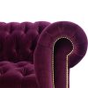 Amethyst Velvet Chesterfield Amethyst Velvet Chesterfield