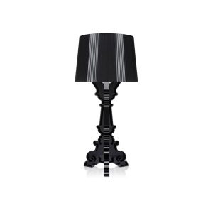 Baroque Table Lamp - Black 31"