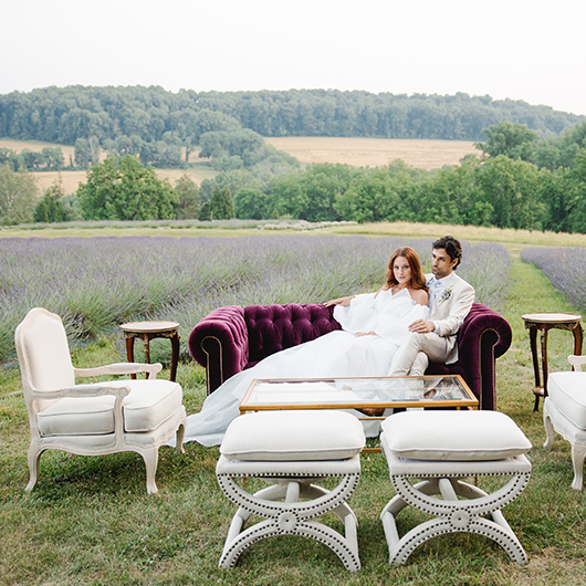 Amethyst Velvet Chesterfield