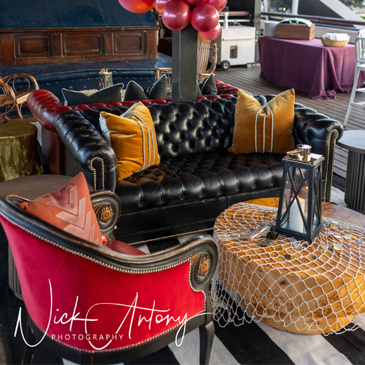 Red Elton Chesterfield Red Elton Chesterfield