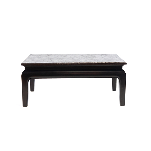 Vintage Ming Coffee Table Black Vision Furniture Event Rentals