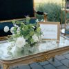 Vintage Mirror Top Gilt Coffee Table (1)
