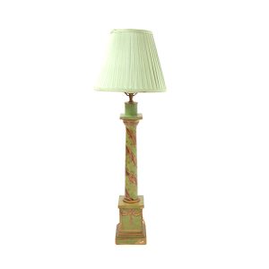 Vintage Green Banner Lamp (2)