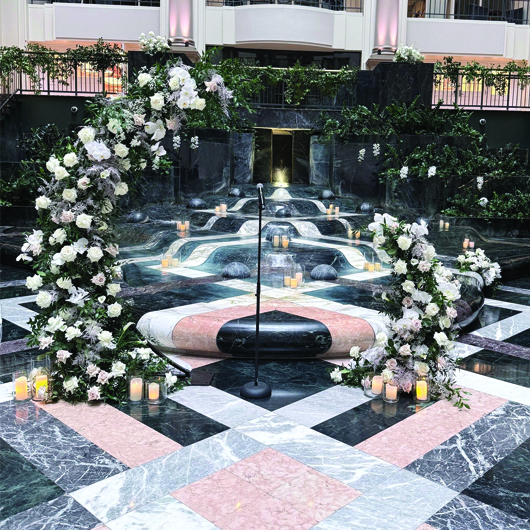 Celestial Wedding Arch