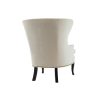 Wingback Chair - Parchment Velvet