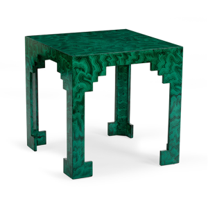 Banded Jade Side Table
