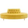 Vintage Yellow Brocade Sofa (1) Vintage Yellow Brocade Sofa (1)