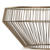 Atomic Coffee Table - Brass