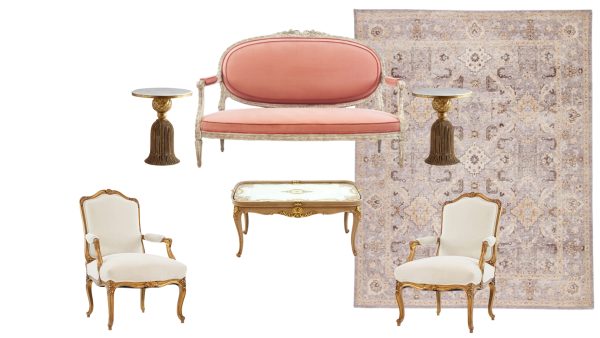 Antique Salon Sofa (2) Antique Salon Sofa (2)