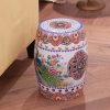 Vintage Peacock Garden Stool (6)