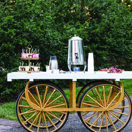 Bastille Cart - White Bastille Cart - White