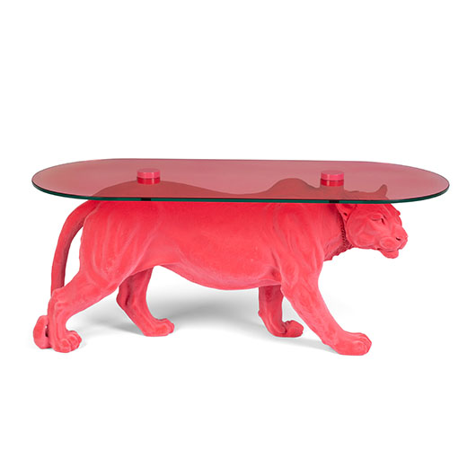 Spotted Leopard Coffee Table