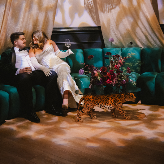 Spotted Leopard Coffee Table