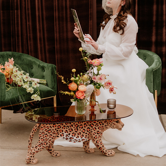 Spotted Leopard Coffee Table