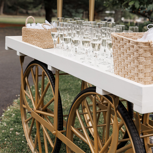 Bastille Cart - White Bastille Cart - White