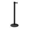 Black Retractable Belt Stanchion Black Retractable Belt Stanchion