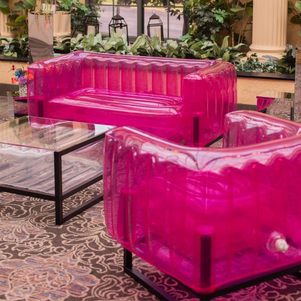 Gallery Loveseat - Pink