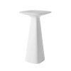 Orbit Cocktail Table White 43"H Orbit Cocktail Table White 43"H