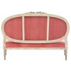 Chateau Sofa - Pink Velvet (1)