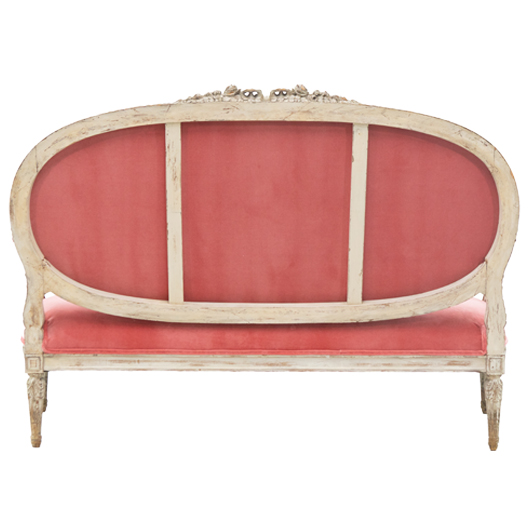 Chateau Sofa - Pink Velvet (1)