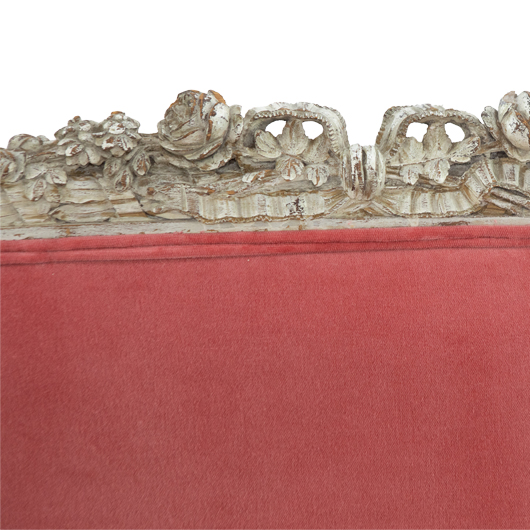 Chateau Sofa - Pink Velvet (1)